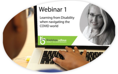 Webinar 1 – Learning for Disability when navigating the COVID-19 world (free)